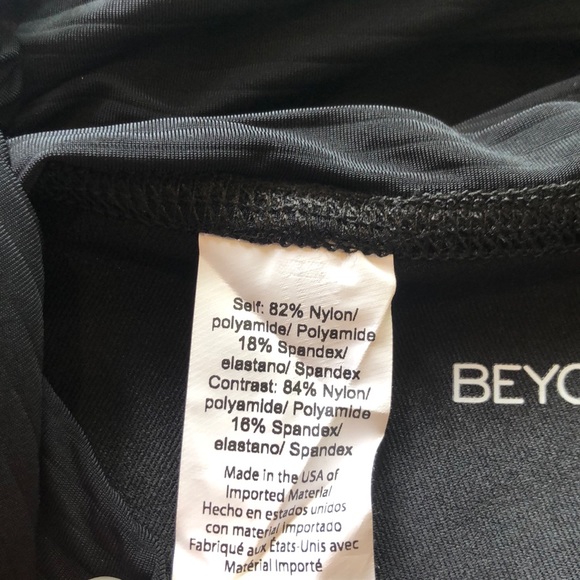 NWT Beyond The Bump twinkle foil midi leggings - Picture 5 of 5